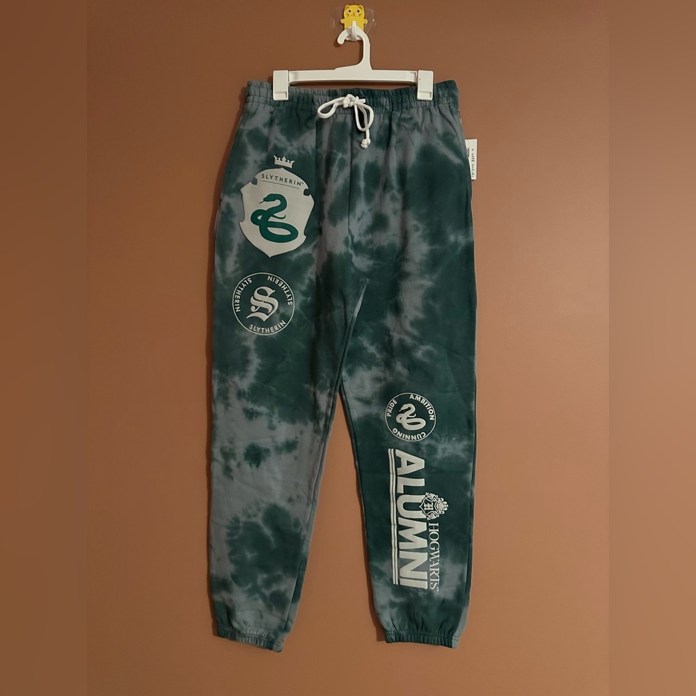 Harry Potter Slytherin Alumni Tie-Dye Wash Joggers — BoxLunch Exclusive